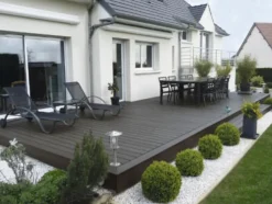 Brico Grad By You Vlonderplank Composiet Bruin 2,1X12X200Cm- Terrasplanken En Tegels