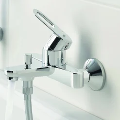 Badkranen|Brico Grohe Badmengkraan Startloop Chroom
