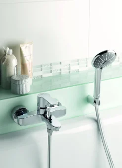 Badkranen|Brico Grohe Badmengkraan Wave Cosmopolitan Chroom