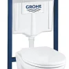 Inbouwtoiletten|Brico Grohe Inbouwreservoir Set Solido I Soft-Close Toiletzitting