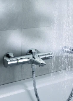 Badkranen|Brico Grohe Thermostatische Badmengkraan Precision Start Chroom