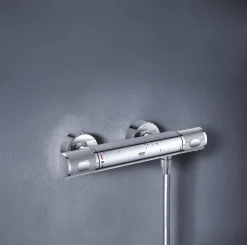 Douchekranen|Brico Grohe Thermostatische Douchemengkraan Precision Feel 15Cm Chroom