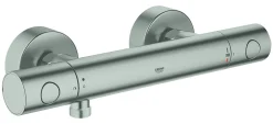 Douchekranen|Brico Grohe Thermostatische Douchemengkraan Grohterm 1000 Cosmopolitan M Supersteel