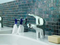 Wastafelkranen|Brico Grohe Wastafelmengkraan Swift S-Size Chroom