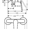 Douchekranen|Brico Hansgrohe Douchekraan Logis E Chroom