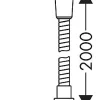 Doucheslangen|Brico Hansgrohe Doucheslang Metaflex Pvc Chroom 200Cm