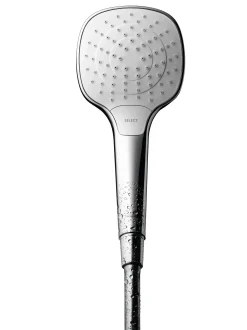 Douchekop|Brico Hansgrohe Handdouche Myselect E Variojet 100Mm 3 Stralen Chroom/Wit