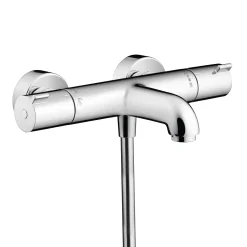 Badkranen|Brico Hansgrohe Thermostatische Bad- En Douchemengkraan Myfox Chroom