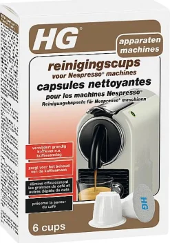 Schoonmaakmiddelen|Brico Hg Nespresso® Reinigingscups 6St