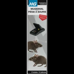 Brico Hg X Muizenvallen 2 Stuks- Ongediertebestrijding