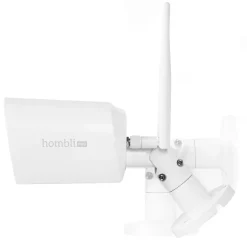 Brico Hombli Slimme Beveiligingscamera Buiten Wifi Full Hd Nachtzicht Wit- Beveiligingscamera