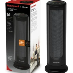 Brico Honeywell Keramische Verwarming Comforttemp Met Bewegingssensor Hce646Be Zwart