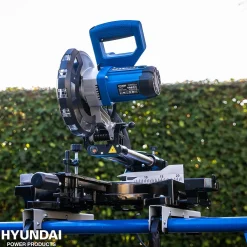 Zaagmachines|Brico Hyundai Radiaal Afkortzaag 1700W