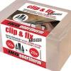 Wandisolatie|Brico Iko Isolatiebevestigingsset Clip&Fix 2-Zijdig 20 Stuks