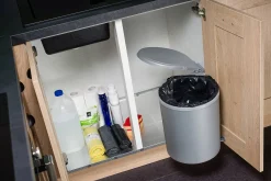 Keukenkasten|Brico Inbouwvuilnisbak Keuken Modulo 13L Grijs