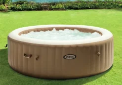 Brico Intex Bubbelbad Purespa Bubble Sahara 28412 8Personen 1339L O236X71Cm- Spa En Jacuzzi