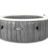 Brico Intex Bubbelbad Purespa Bubble Greywood 4 Personen O196X71Cm- Spa En Jacuzzi