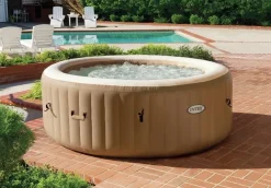 Brico Intex Bubbelbad Purespa Sahara 4 Personen O196X71Cm- Spa En Jacuzzi
