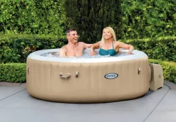 Brico Intex Bubbelbad Purespa Sahara 4 Personen O196X71Cm- Spa En Jacuzzi