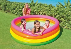 Brico Intex Opblaasbaar Zwembad Sunset Glow Meerkleurig O168X46Cm- Opblaaszwembaden