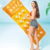 Brico Intex Opblaasbare Ligmatras Fashion Lounge Roze/Oranje/Groen 188X71Cm- Waterspeelgoed
