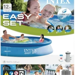 Brico Intex Opblaaszwembad Easy Set O366X76Cm- Opblaaszwembaden