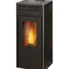 Brico Invicta Pelletkachel Nola 10 Black 10Kw