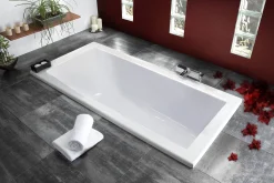 Baden|Brico Kando Rechthoekig Bad - 170 X 75 X 50,5-53,5 Cm - Toplax®