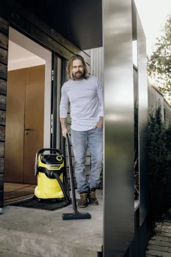 Bouwstofzuigers|Brico Karcher Nat-En Droogzuiger Wd 5 1100W