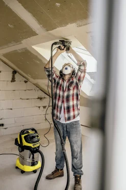 Bouwstofzuigers|Brico Karcher Nat-En Droogzuiger Wd 6 P S 1300W