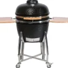 Brico Keramisch Barbecue Big Kamado 24 Inch Zwart- Keramische Barbecue