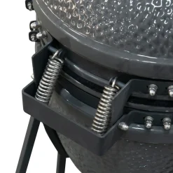Brico Keramisch Barbecue Kamado Zwart 63X53X101Cm- Keramische Barbecue
