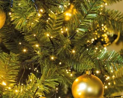Kerstverlichting|Brico Kerstverlichting (Lumineo) Cluster 936 Led Lampjes Warm Wit 12M