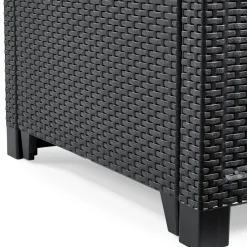 Brico Keter Hoekbank Loungeset Rosalie + Tuintafel Lyon- Loungesets