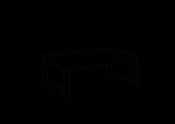 Brico Keter Hoekbank Loungeset Rosalie + Tuintafel Lyon- Loungesets