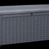 Brico Keter Kussenbox Borneo Antraciet 129,5X62,5Cm- Opbergboxen Tuin