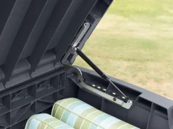 Brico Keter Kussenbox Borneo Antraciet 129,5X62,5Cm- Opbergboxen Tuin