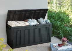 Brico Keter Kussenbox Comfy 44,7X116,7Cm- Opbergboxen Tuin