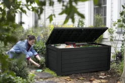 Brico Keter Kussenbox Northwood Kunststof 630L- Opbergboxen Tuin