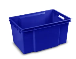 Manden & Boxen|Brico Keter Opbergbox Crownest Pvc Laserblauw 50L