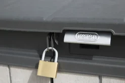 Brico Keter Opbergkast Elite Store Antraciet 123,5X82Cm- Opbergboxen Tuin