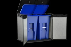 Brico Keter Opbergkast Elite Store Antraciet 123,5X82Cm- Opbergboxen Tuin