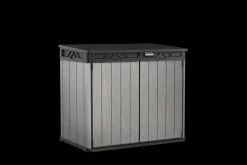 Brico Keter Opbergkast Elite Store Antraciet 123,5X82Cm- Opbergboxen Tuin