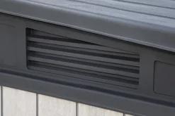 Brico Keter Opbergkast Elite Store Antraciet 123,5X82Cm- Opbergboxen Tuin