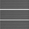 Tuinhout|Brico Keter Paneel Duotech Marly Grijs 180X60Cm 3 Stuks