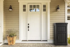 Brico Keter Parcelbox Zwart 53X62Cm- Opbergboxen Tuin