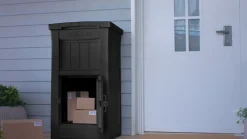 Brico Keter Parcelbox Zwart 53X62Cm- Opbergboxen Tuin
