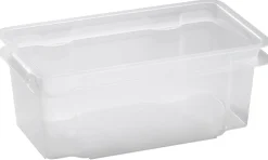 Manden & Boxen|Brico Keter Stapelbare Opbergbox Crownest Pvc Transparant 7L