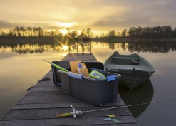 Manden & Boxen|Brico Kis Scuba Box L Zwart Blauw 80L
