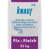 Gips- & Pleisterwerk|Brico Knauf Blokkenlijm En Pleister 'Fix & Finish' 25 Kg